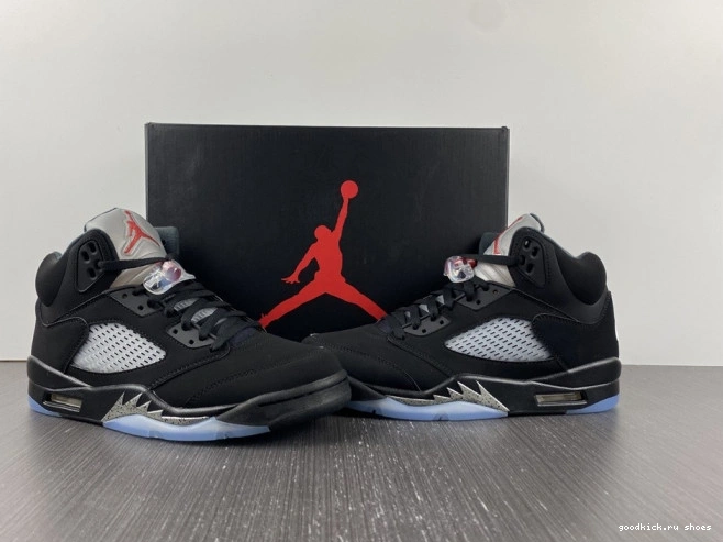 Rep 845035-003 Retro (2016) Metallic 5 Jordan Black 0823